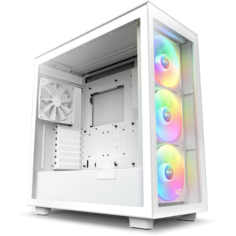 NZXT H7 (2023) ELITE MID-TOWER CASE - MATTE WHITE