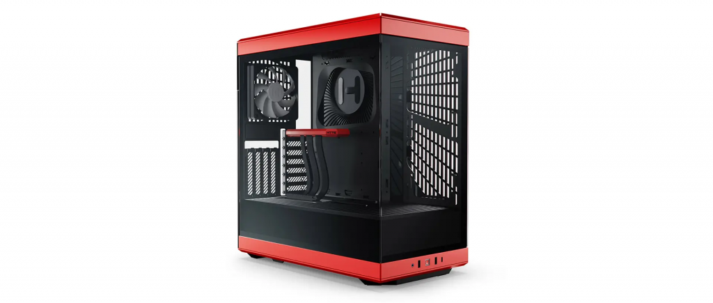 HYTE Y40 ATX CASE – RED