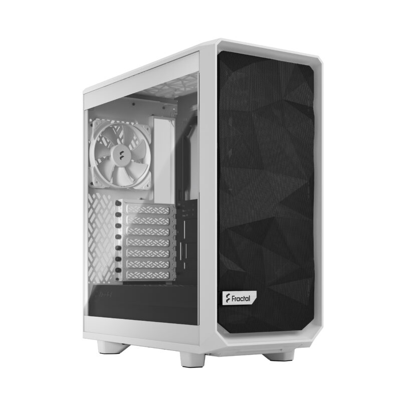 FRACTAL DESIGN MESHIFY 2 COMPACT WHITE TG CLEAR TINT